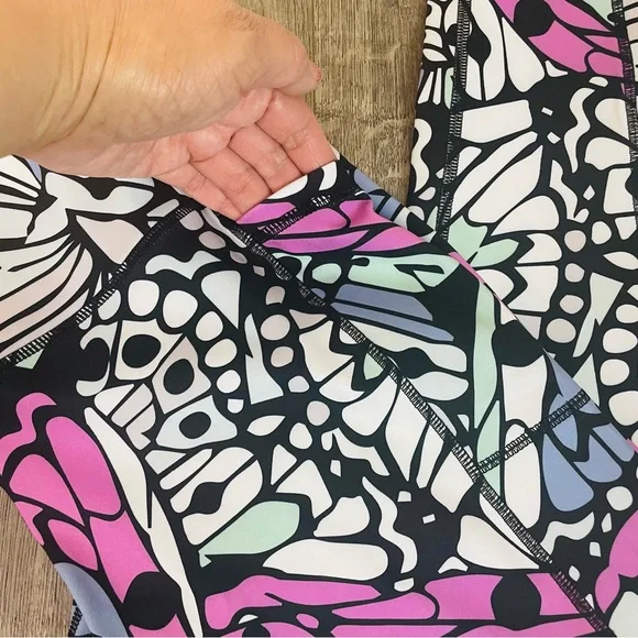 Legend Leggings Women Large Pockets Side Stretch Activewear Outdoor Multicolor - Picture 7 of 8